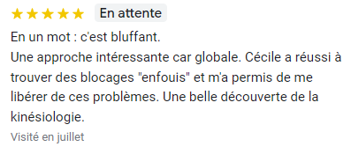 Avis de D.